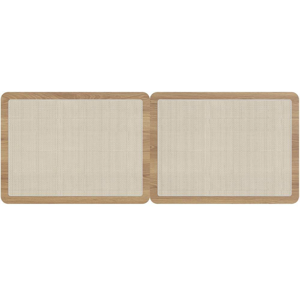 Cabeceira Cama Box Casal Queen Painel Com Telinha 160cm Moss A03 Hanover - 1