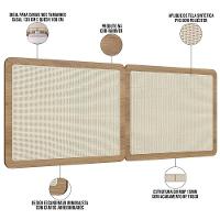 Cabeceira Cama Box Casal Queen Painel Com Telinha 160cm Moss A03 Hanover - 3