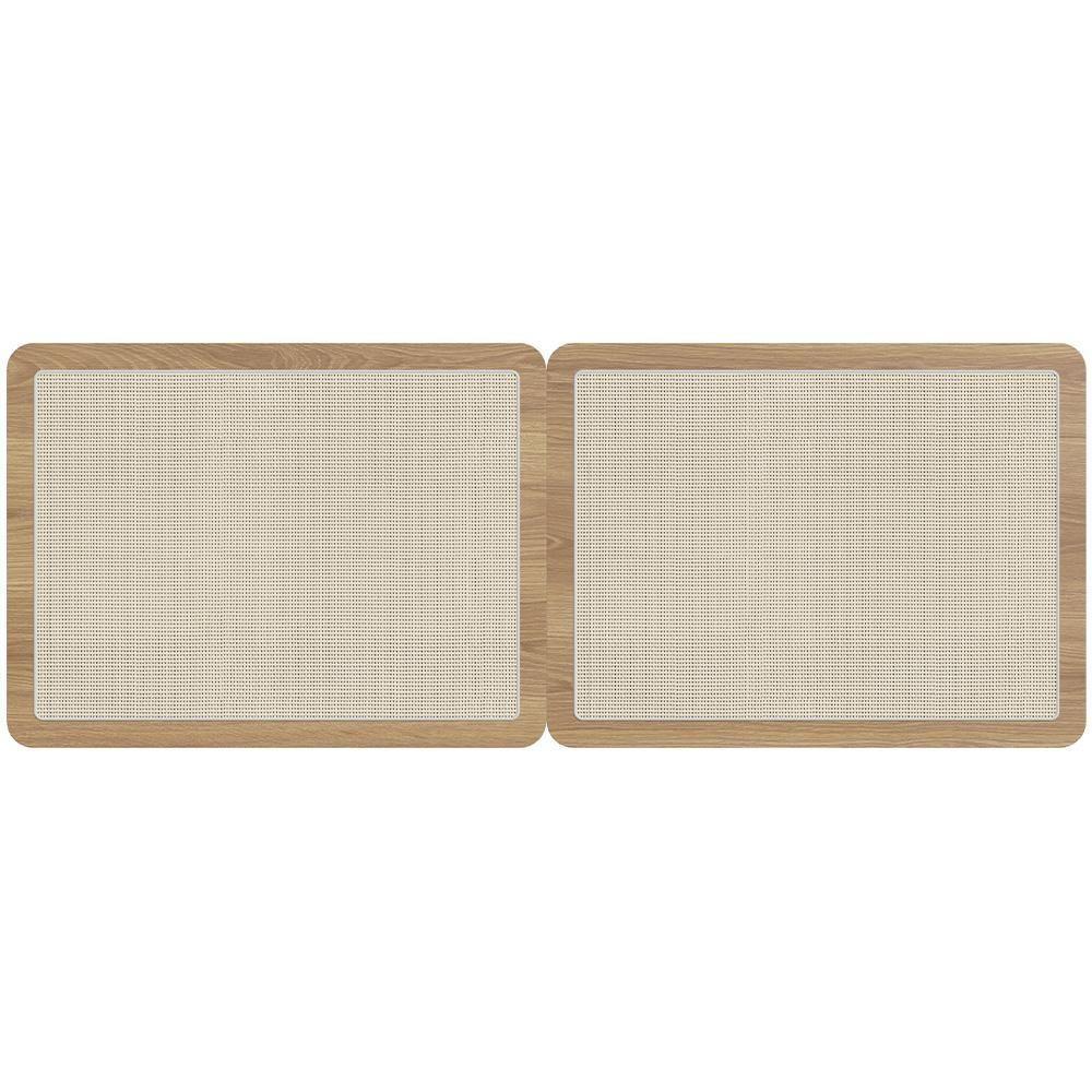 Cabeceira Casal Queen 160cm E 2 Mesas Laterais 1 Gaveta Industrial Indy A03 Hanover - 3