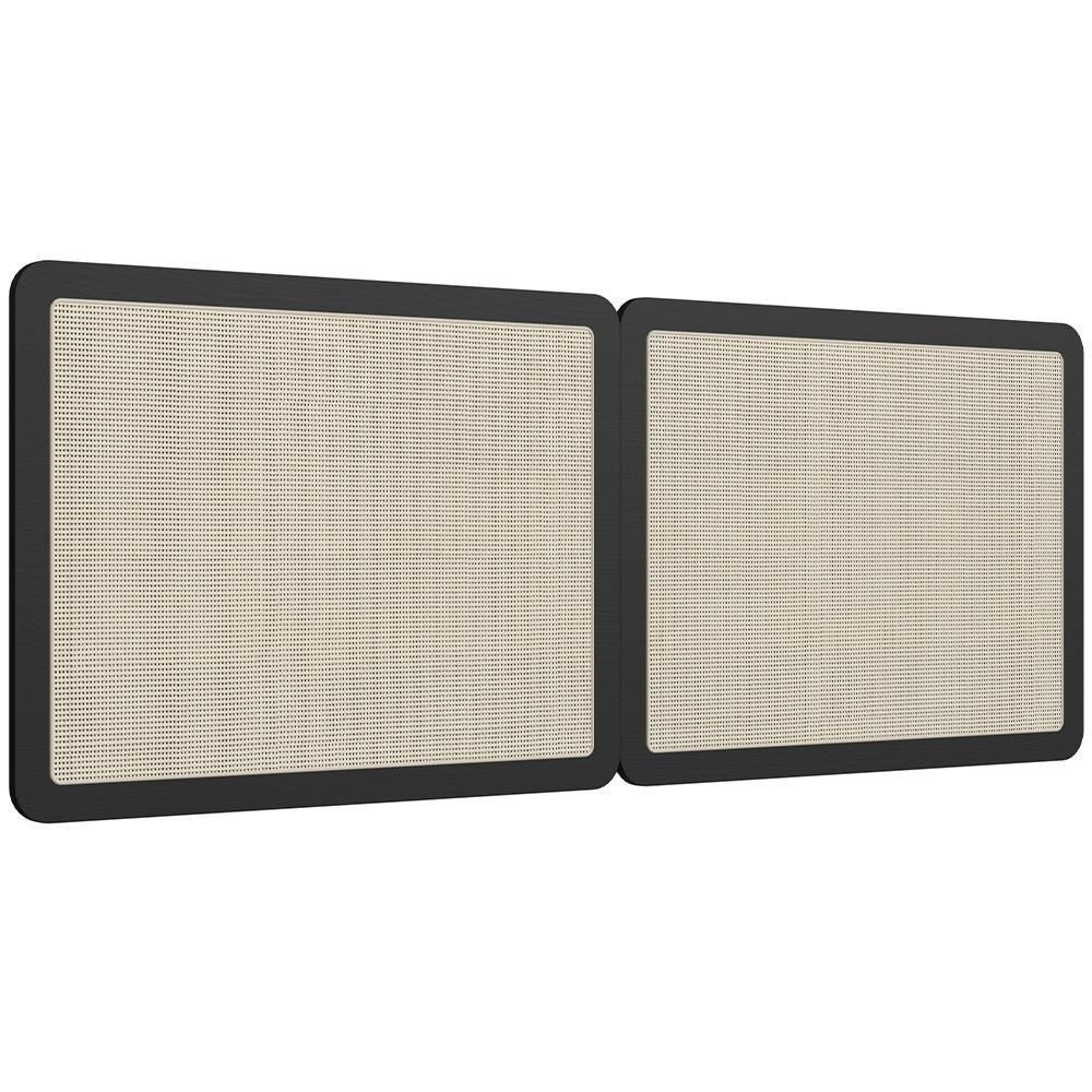 Cabeceira Cama Box Casal Queen Painel Com Telinha 160cm Moss A03 Nero - 2