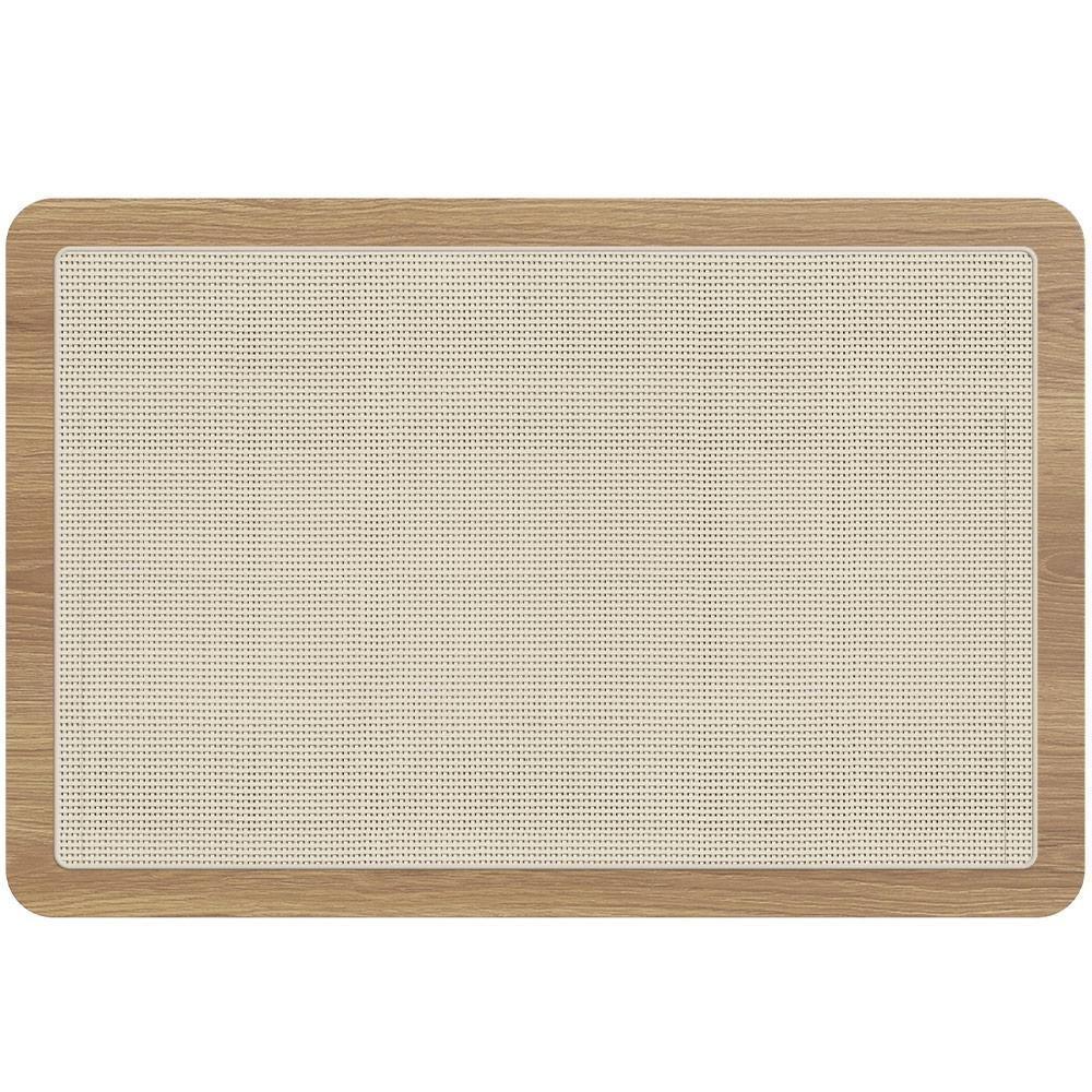 Cabeceira Cama Box Solteiro Painel Com Telinha 90cm Moss A03 Hanover - 1