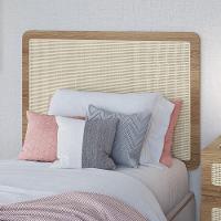 Cabeceira Cama Box Solteiro Painel Com Telinha 90cm Moss A03 Hanover - 3