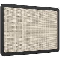 Cabeceira Cama Box Solteiro Painel Com Telinha 90cm Moss A03 Nero - 1