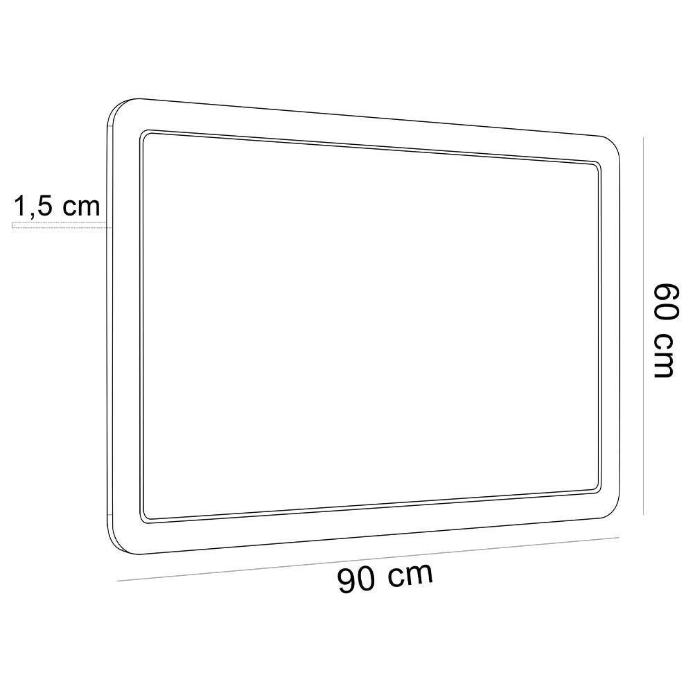 Cabeceira Solteiro 90cm E 1 Mesa Lateral 1 Gaveta Industrial Indy A03 Nero - 8