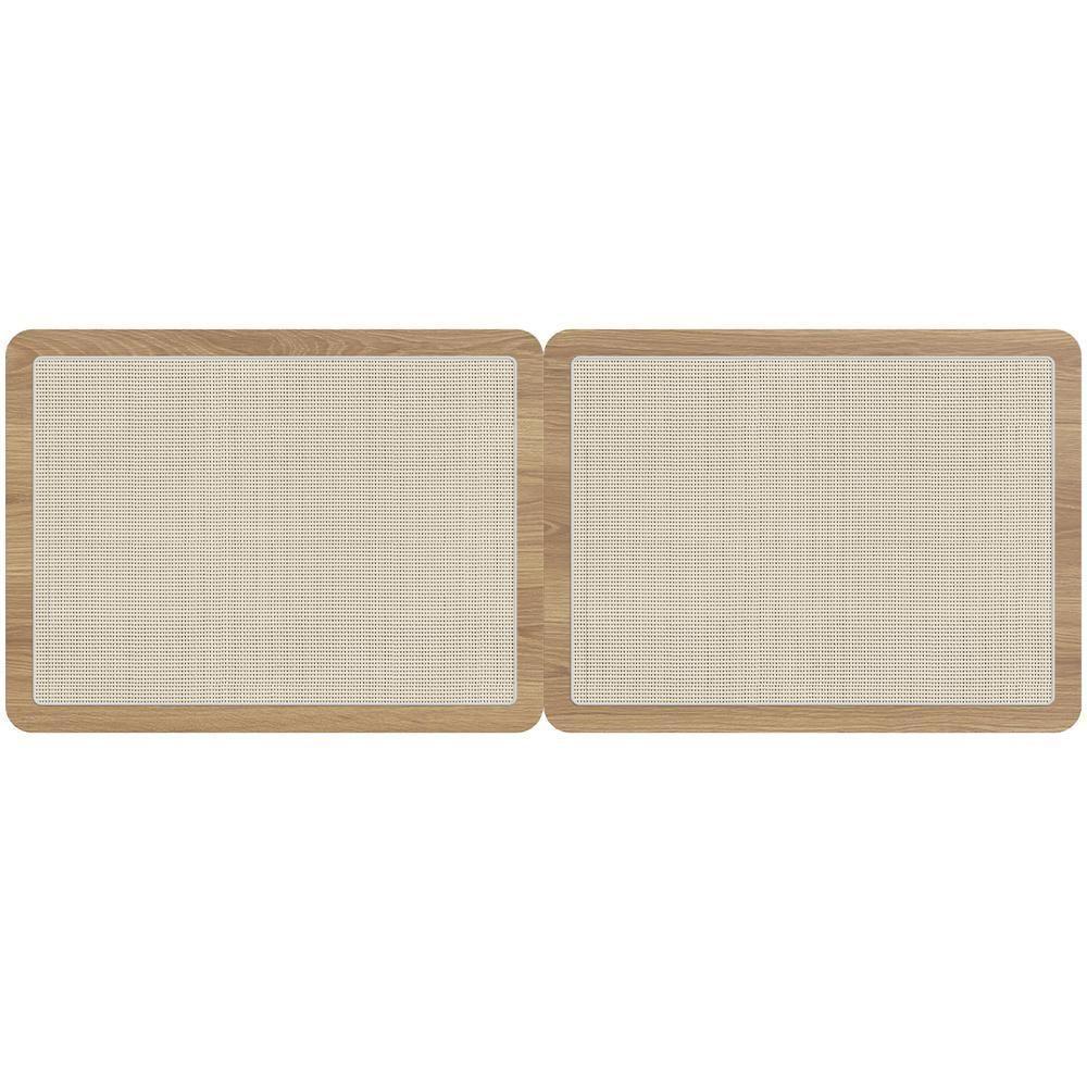 Cabeceira Casal Queen 160cm E 2 Mesas Laterais 2 Gavetas Industrial Indy A03 Hanover - 2