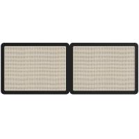 Cabeceira Casal Queen 160cm E 2 Mesas Laterais 2 Gavetas Industrial Indy A03 Nero - 3