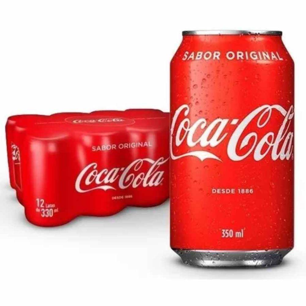 Coca-cola Refrigerante 350ml Com 12 Unidades - 1