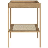 Mesa Lateral Para Sala De Estar Industrial Indy A03 Hanover Dourado - 1