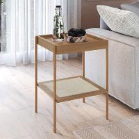 Mesa Lateral Para Sala De Estar Industrial Indy A03 Hanover Dourado