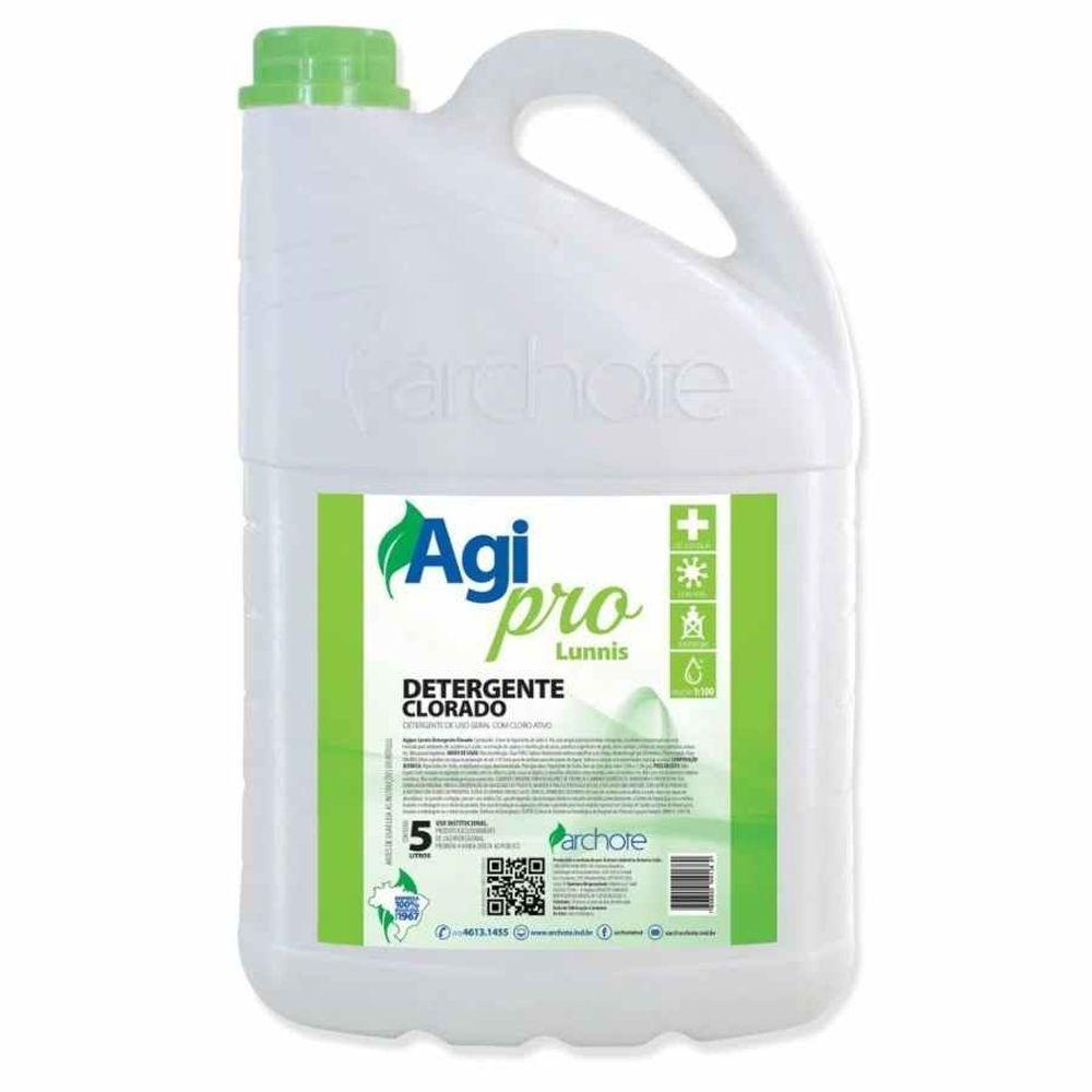 Detergente Clorado Archote 5 Litros Lunnis - 1