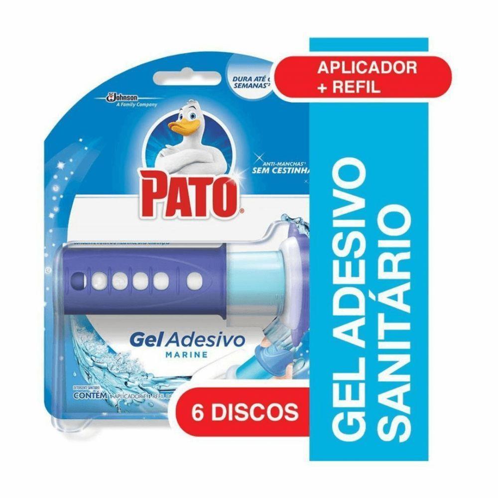 Gel Adesivo Pato Marine 6 Discos Apar - 1