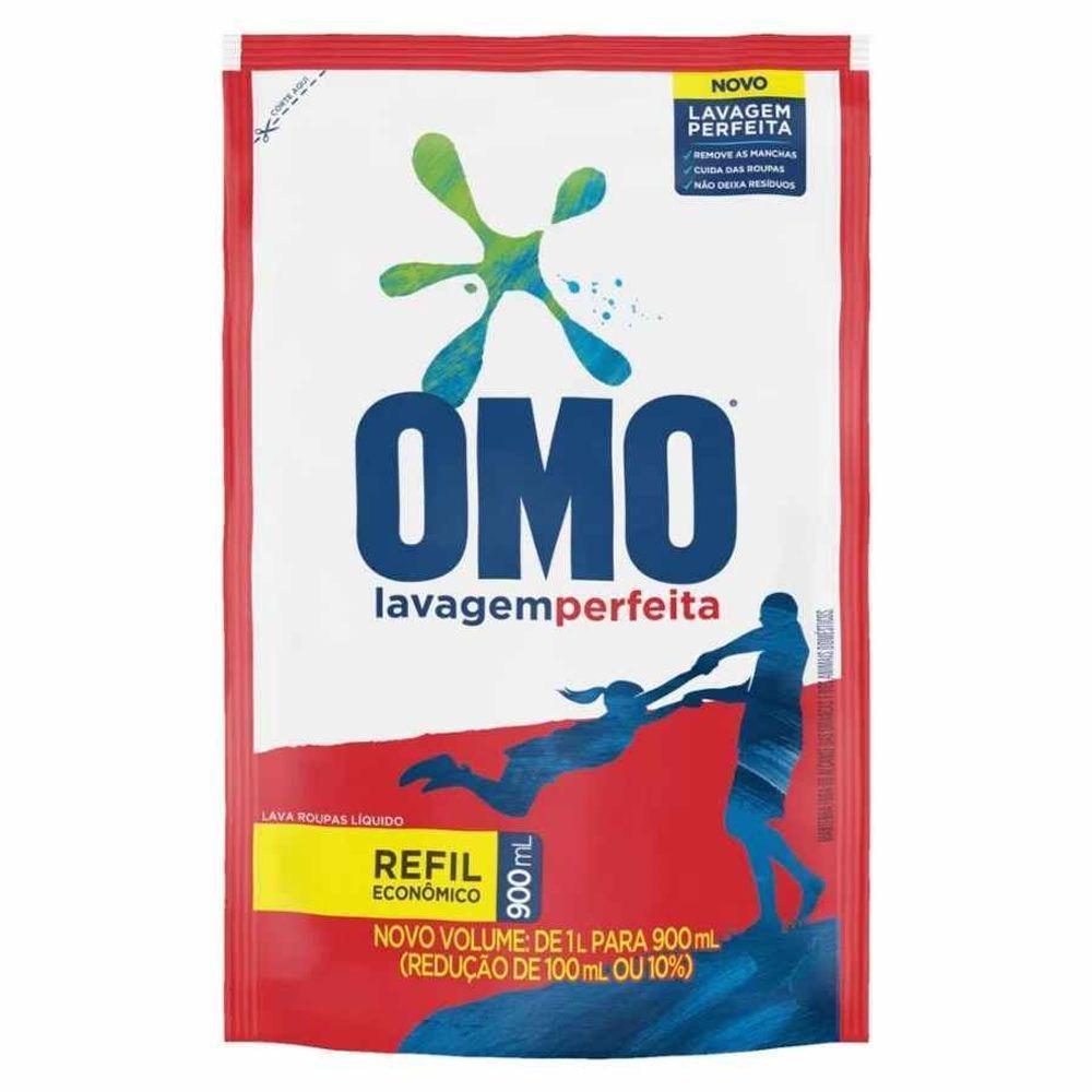 Lava Roupa Omo 900ml Sachet - 1