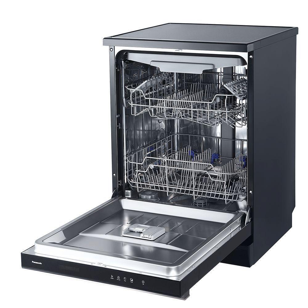 Lava-louças Panasonic 15 Serviços e Design Premium Preta - NP-6M1MBKBRP 220V - 3