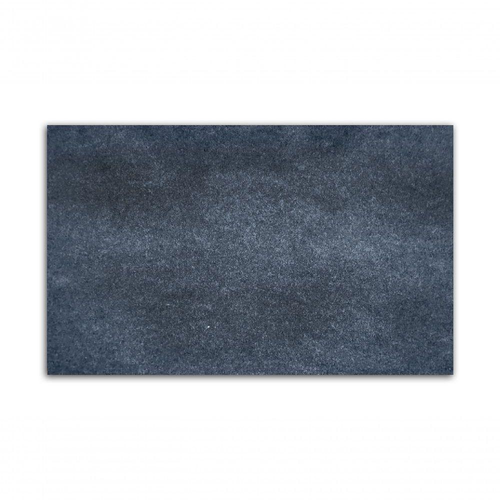 Tapete Carpete Simples Aveludado 2,00x2,50 Borda Sem Costura Grafite - 3