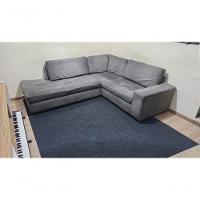 Tapete Carpete Simples Aveludado 2,00x2,50 Borda Sem Costura Grafite