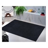 Tapete Carpete Simples Aveludado 2,00x3,00 Borda Sem Costura Preto - 5