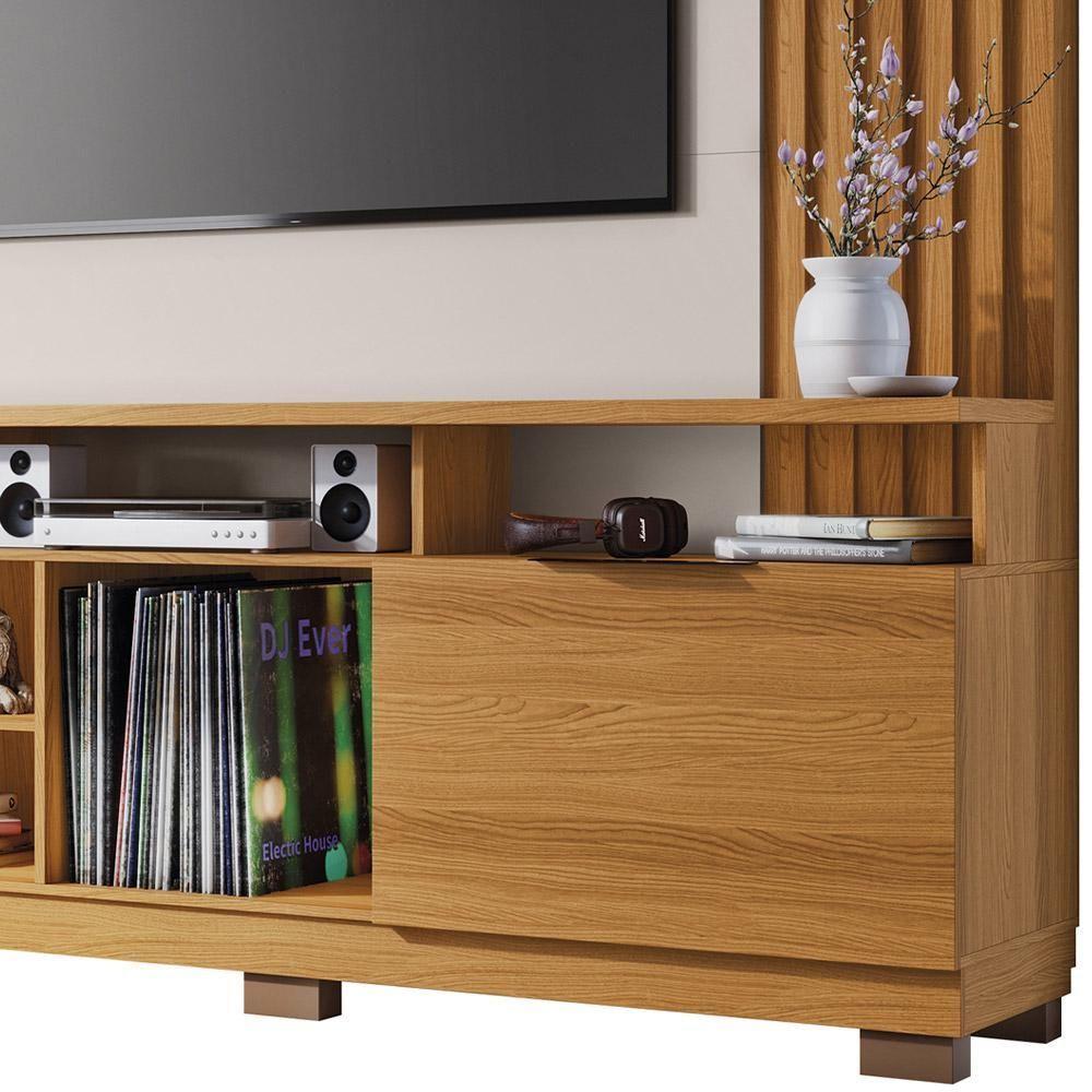 Estante Home Theater Para Tv 55 Pol 160cm Arturo B01 Cinamomo Off White - 4