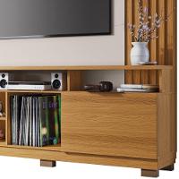 Estante Home Theater Para Tv 55 Pol 160cm Arturo B01 Cinamomo Off White