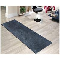 Tapete Passadeira Grande Aveludado 055x300 Borda Sem Costura Grafite - 1