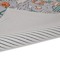 Tapete Passadeira Emborrachada Pvc Antiderrapante 0,65x3,00m Objetos Verdes