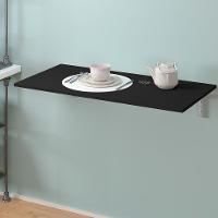 Kit 01 Par Suporte Para Mesa Dobrável Retrátil 30cm H02 Mão Francesa Branco - 5