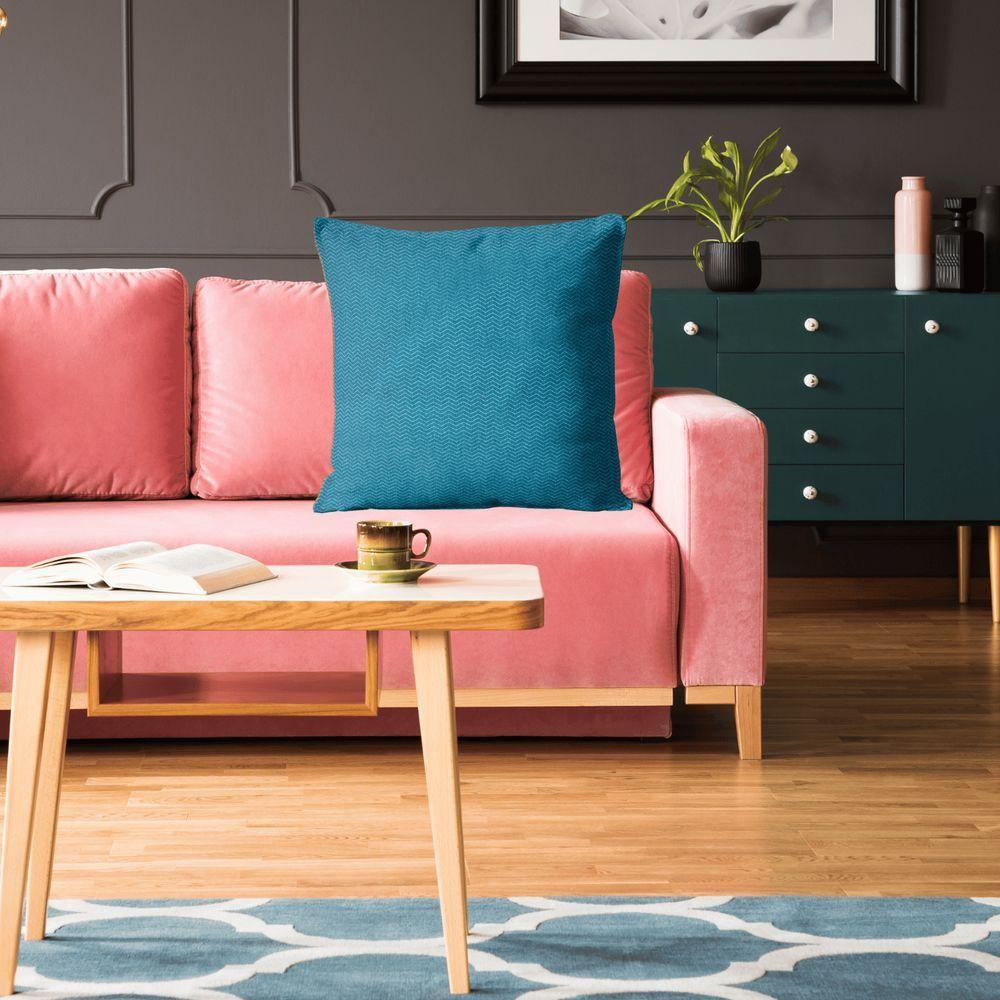 Capa P/ Almofada Texturizada 43x43cm - Cap0046 - Azul - 3