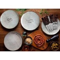 Kit Prato Raso Tramontina Churrasco Rustic Em Porcelana 28 Cm 6 Peças - 2
