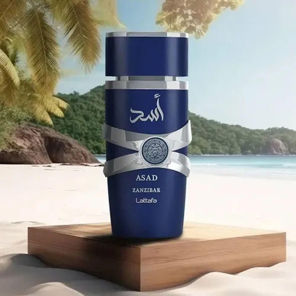 Perfume Asad Zanzibar Lattafa Edp Masculino 100ml - 3