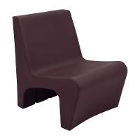 Poltrona Tramontina Berta Em Polietileno Marrom Café - 1