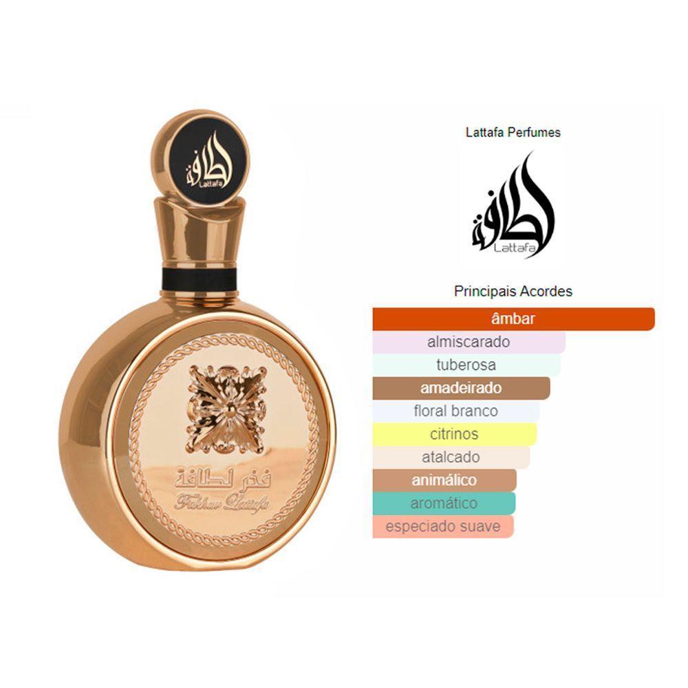 Perfume Lattafa Fakhar Gold Extrait Eau De Parfum Feminino 100ml - 4