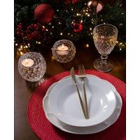 Conjunto De Taças De Vidro Para água 6 Peças 325 Ml Bico De Abacaxi Transparente Lyor - 3