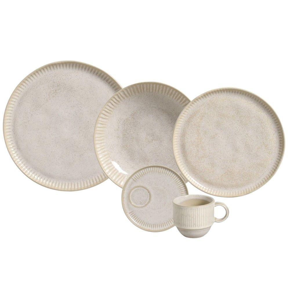 Aparelho De Jantar 30 Peças Linhas Latte Porto Brasil - 1