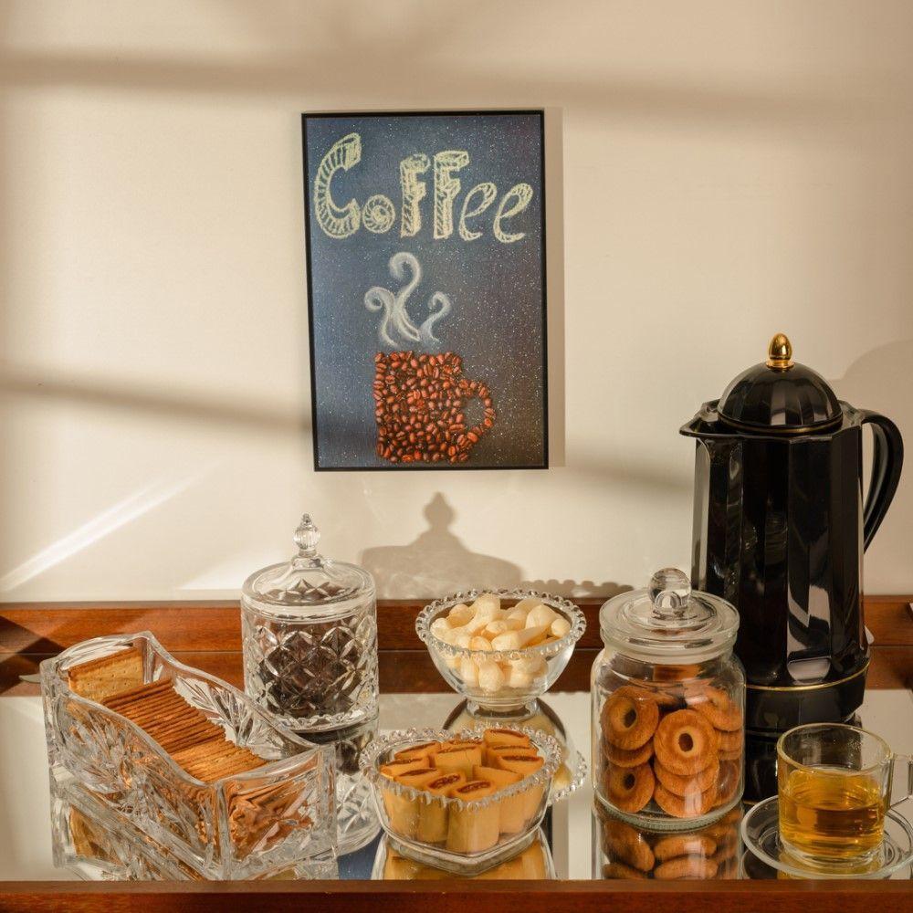 Conjunto De Cumbucas 04 Peças Em Cristal Coração Lyor - 4