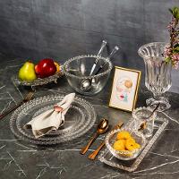 Conjunto De Cumbucas 04 Peças Em Cristal Coração Lyor - 5