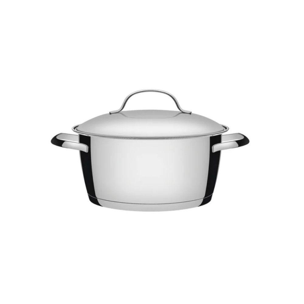 Caçarola Funda Allegra 16 Cm 1,5 L Em Aço Inox Com Fundo Triplo Tramontina 62654/160 - 1