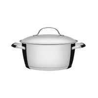 Caçarola Funda Allegra 20 Cm 3,1 L Em Aço Inox Com Fundo Triplo Tramontina 62654/200 - 1