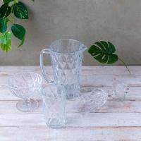 Jarra De Vidro Para água/suco Diamonds 1 L Lyor - 5