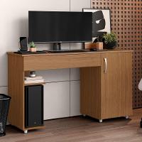 Escrivaninha Para Computador 1 Porta E 1 Gaveta Com Suporte Para Cpu Lara Atacama - 2