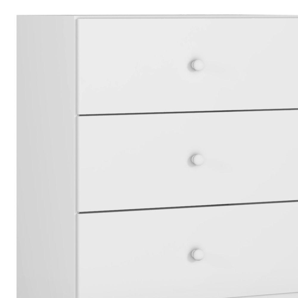 Cômoda Infantil Louise 3 Gavetas Branco Ajl - 3