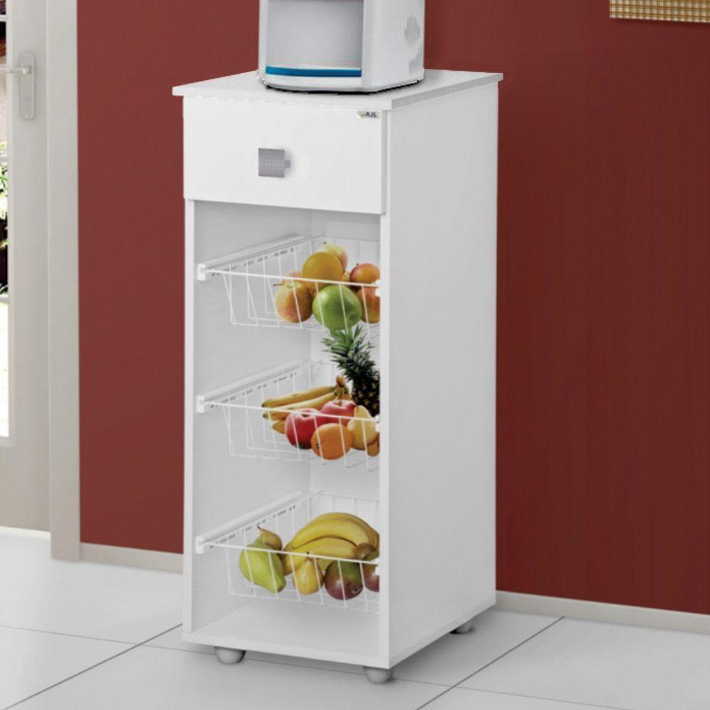 Balcão Fruteira Monalisa Com Gaveta Branco Ajl - 2