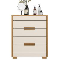 Cômoda Dhara 4 Gavetas Freijó Off White Moval