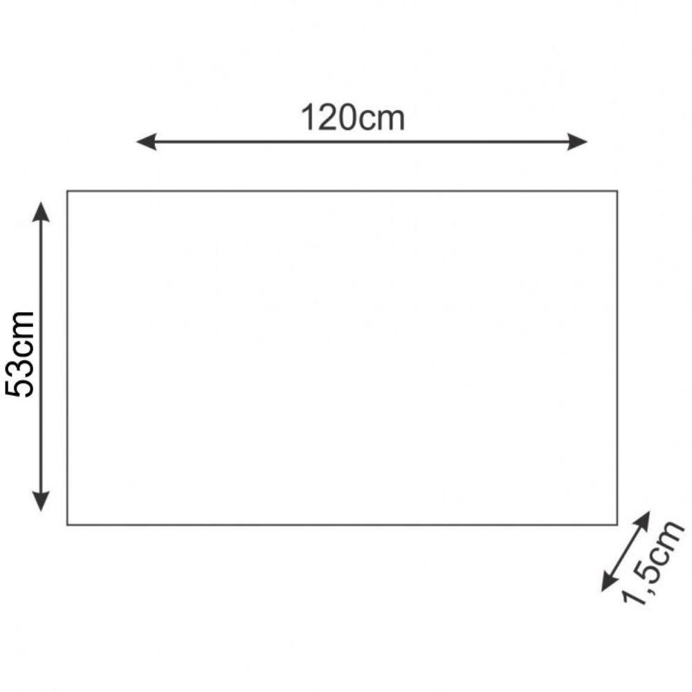 Tampo Para Balcão 120 Cm Savana Moblis - 3