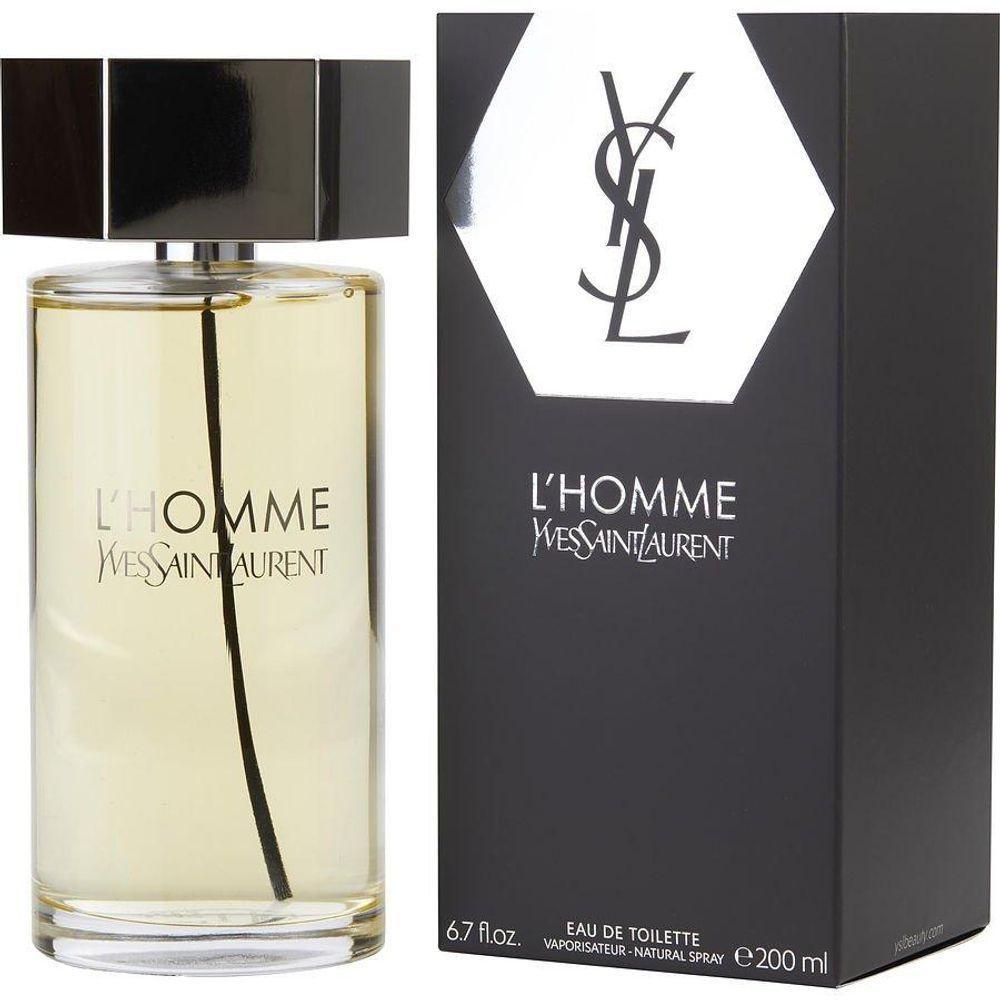 Perfume Masculino L'homme Yves Saint Laurent Yves Saint Laurent Eau De Toilette Spray 200 Ml (nova Embalagem) - 1