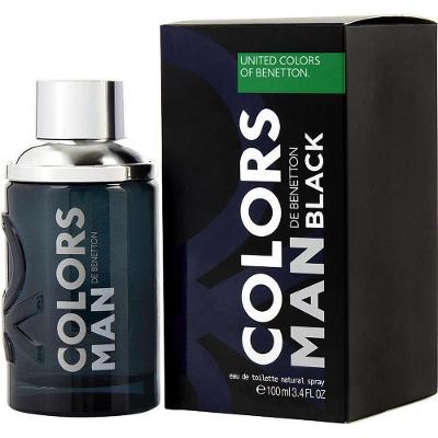 Perfume Masculino Colors De Benetton Black Benetton Eau De Toilette Spray 100 Ml