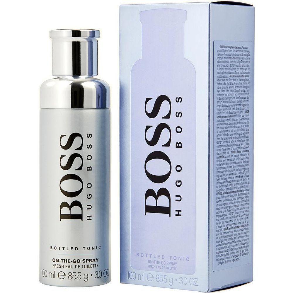 Perfume Masculino Boss Bottled Tonic Hugo Boss On The Go Fresh Eau De Toilette Spray 90 Ml - 1