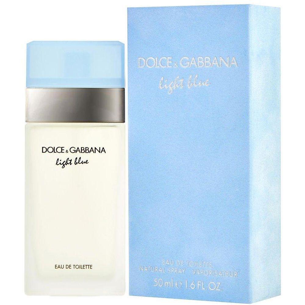 Perfume Feminino D & G Light Blue Dolce & Gabbana Eau De Toilette Spray 50 Ml - 1