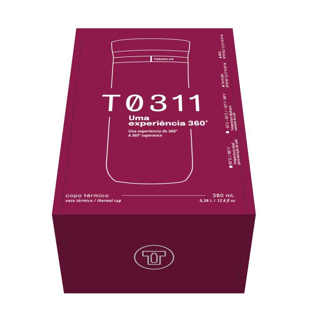 Copo Térmico T0311 Rosa Cyber 380ml Termolar - 5