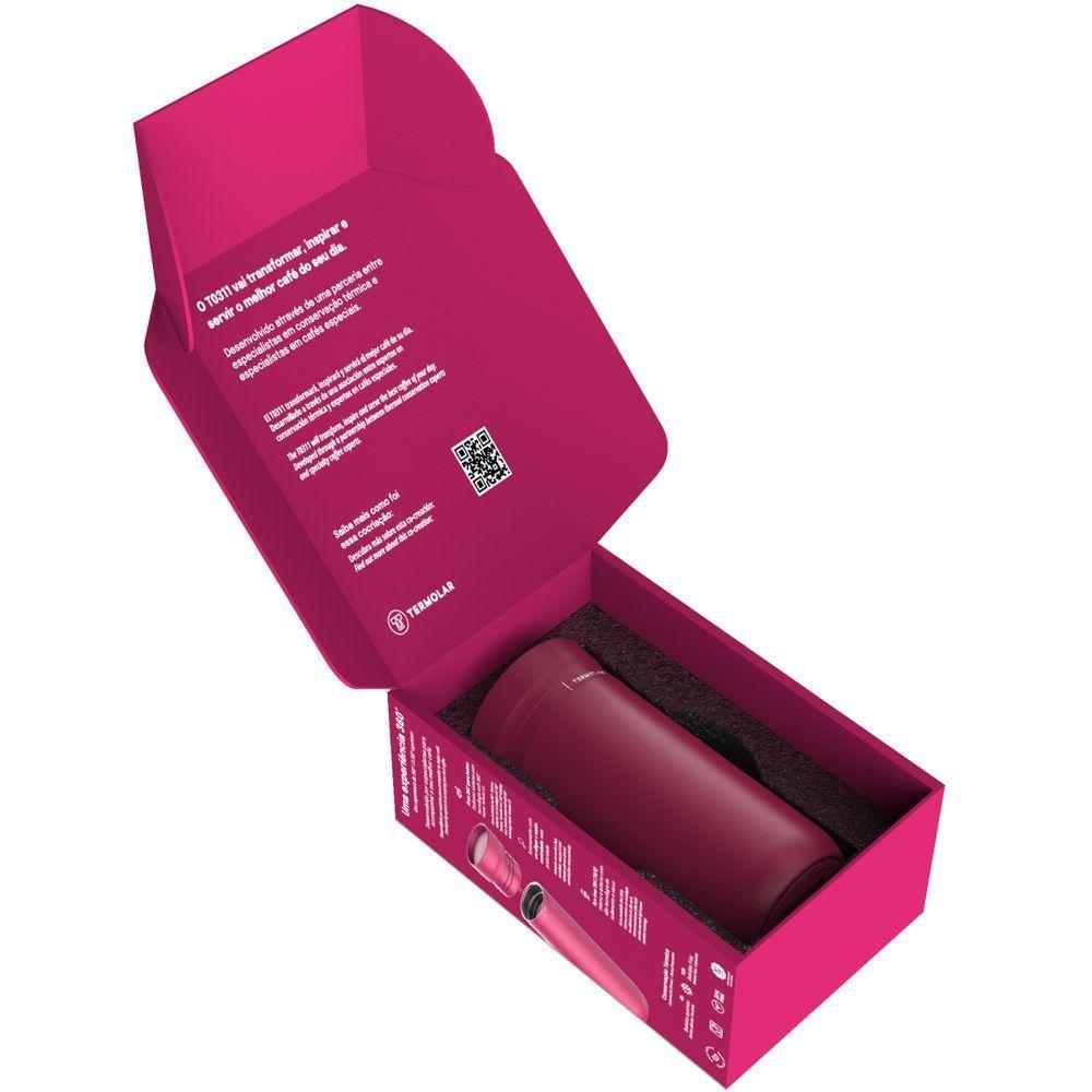 Copo Térmico T0311 Rosa Cyber 380ml Termolar - 7