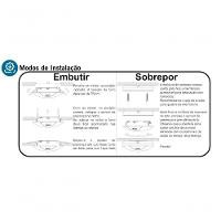 Sensor De Presença De Teto 360 Xcontrol Bivolt Lest4000(xc) Exatron