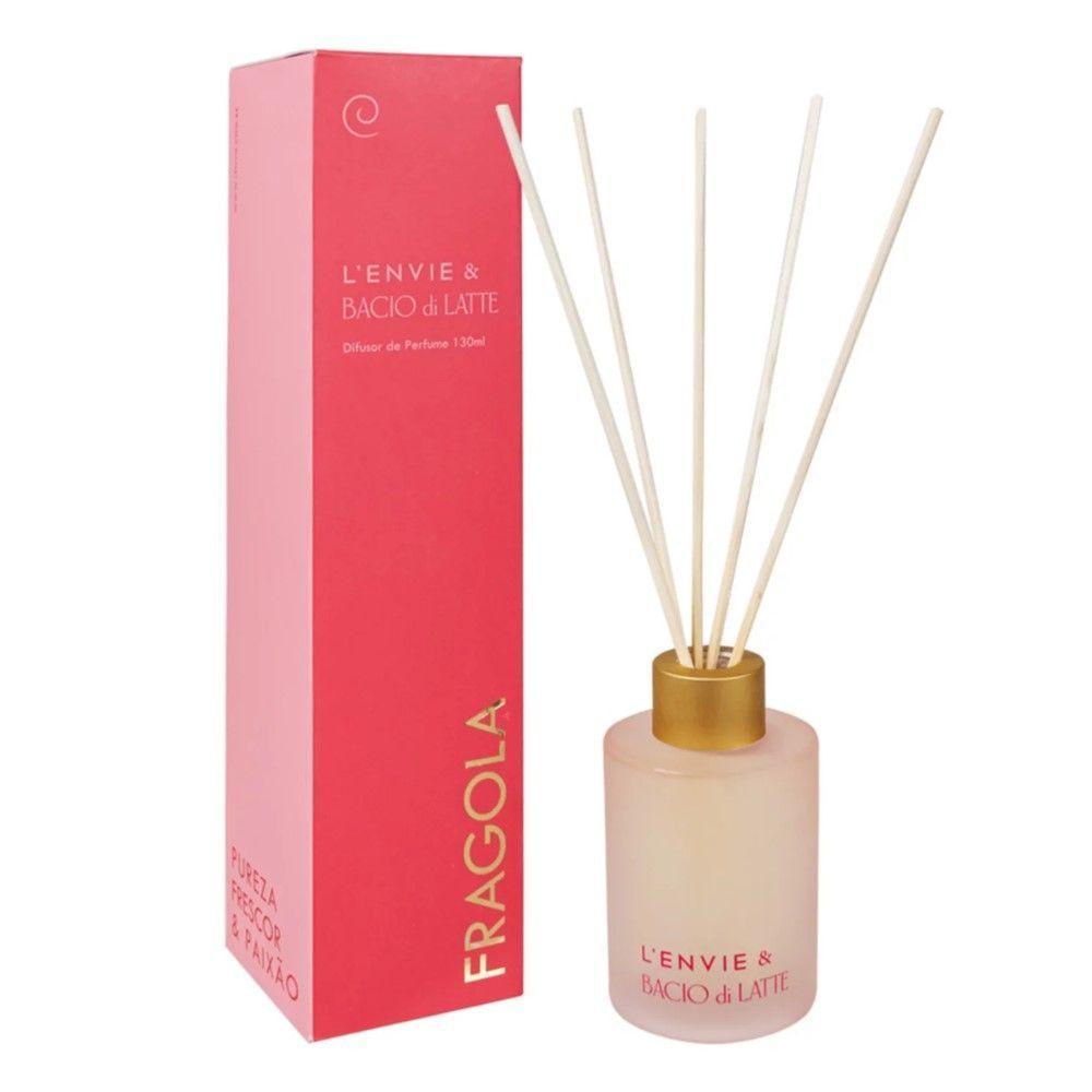 Difusor De Perfume C- Varetas Ambientes Fragola Lenvie 130ml - 1